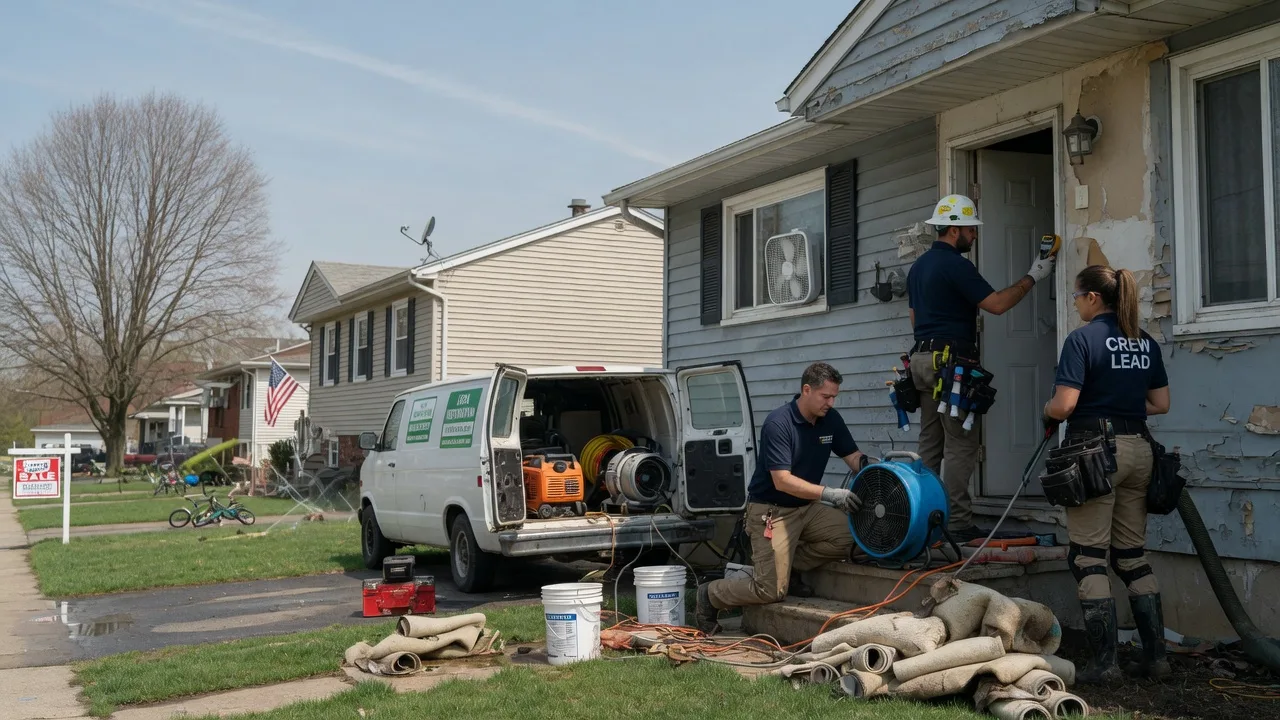 Flood Cleanup in South Gardiner, ME near me