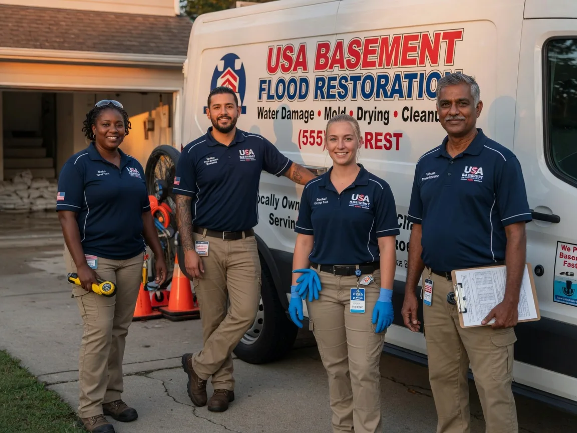 Basement Flood Cleanup company in South Gardiner, ME